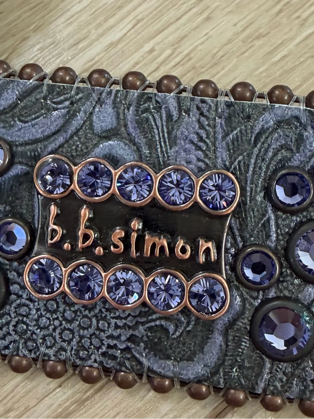 B.B. Simon decorative embossed